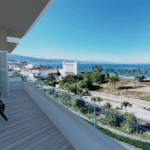 Vista de la unidad de la torre A de V'Boulevard con vista al mar de Puerto Vallarta