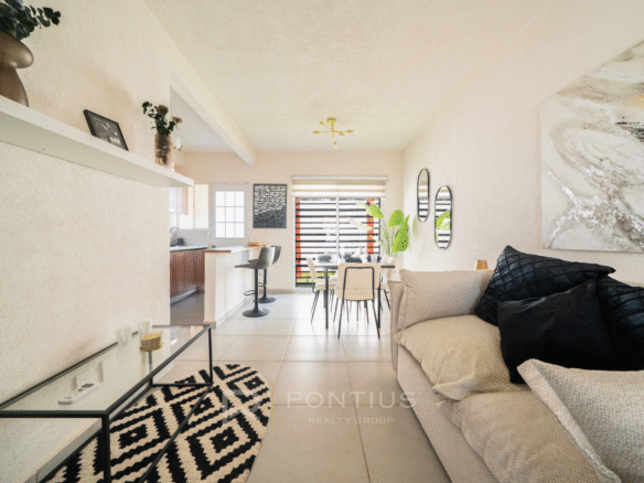 Modelo Ambar de Zafiro Residencial, departamentos en venta en San Vicente, Bahía de Banderas. Sala