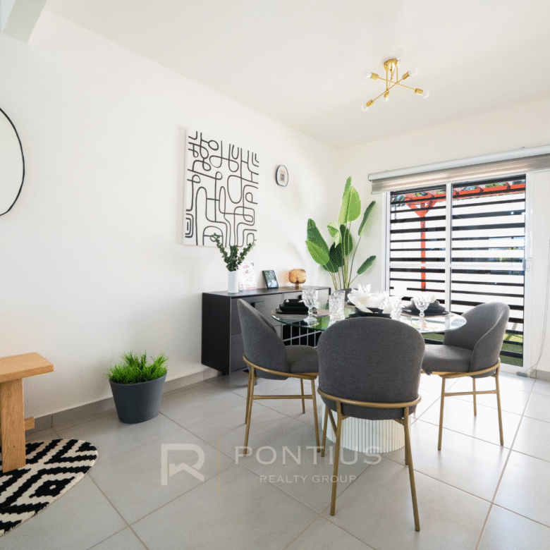 Modelo Ambar de Zafiro Residencial, departamentos en venta en San Vicente, Bahía de Banderas. Comedor