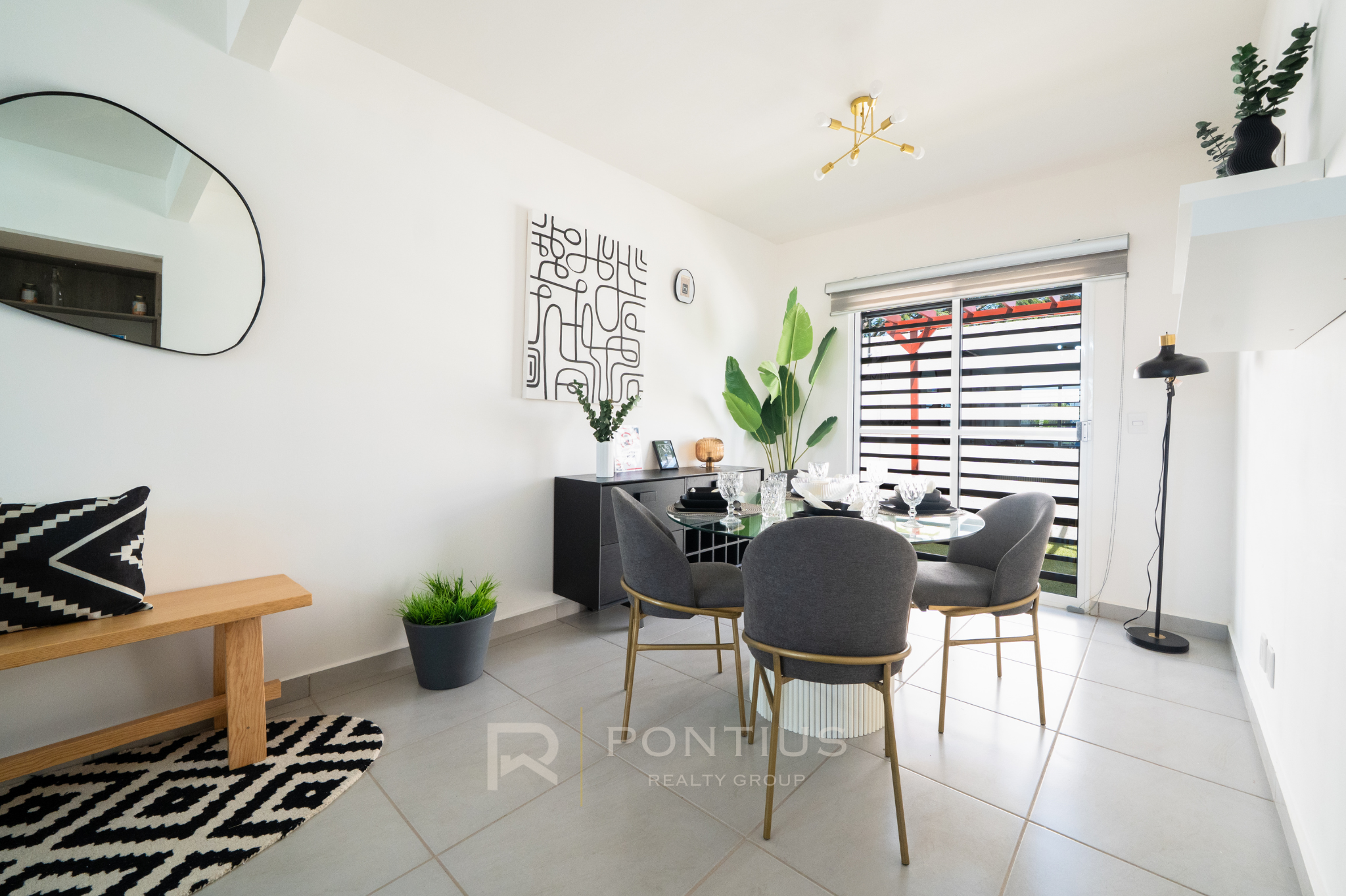 Modelo Ambar de Zafiro Residencial, departamentos en venta en San Vicente, Bahía de Banderas. Comedor