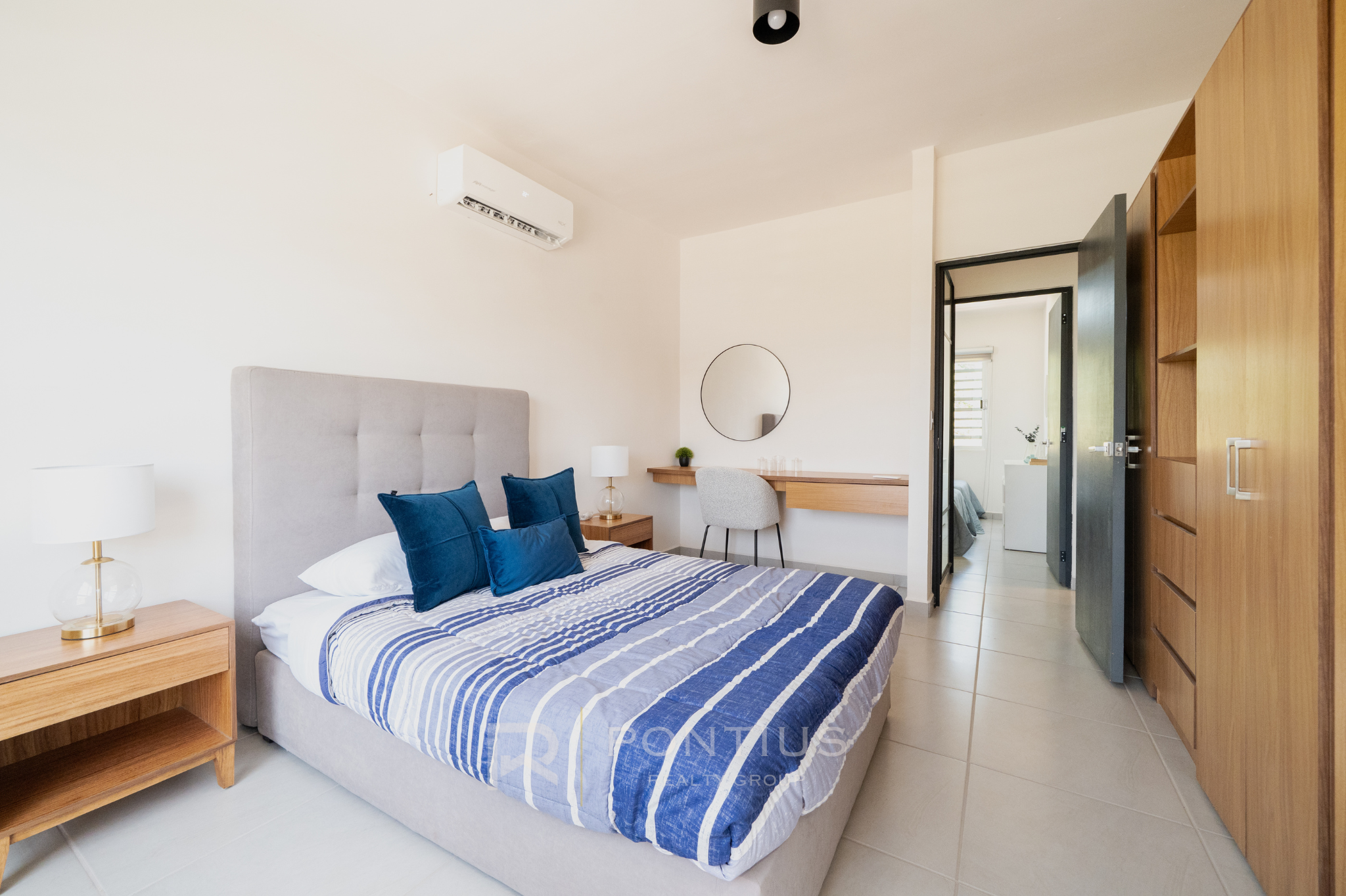 Modelo Ambar de Zafiro Residencial, departamentos en venta en San Vicente, Bahía de Banderas. Recámara principal