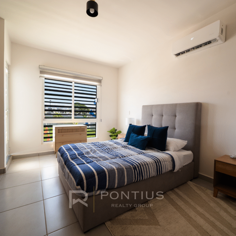 Modelo Ambar de Zafiro Residencial, departamentos en venta en San Vicente, Bahía de Banderas. Recámara principal