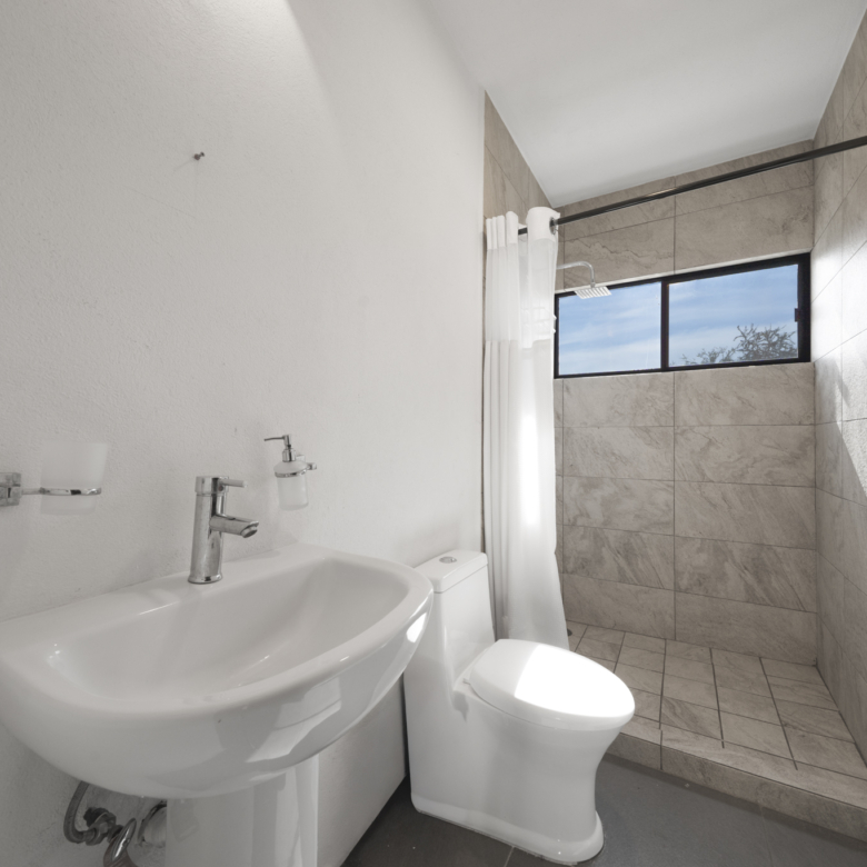 Baño de Foresta Vallarta, departamento en venta en Puerto Vallarta.